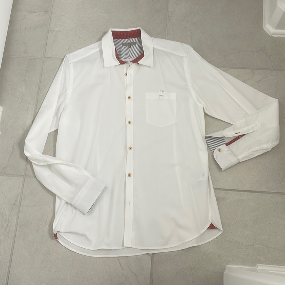 Classic white Oxford Dress Shirt